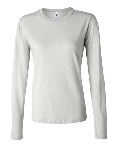 BELLA + CANVAS Women’s Jersey Long Sleeve Tee - BELLA + CANVAS 6500 BELLA + CANVAS