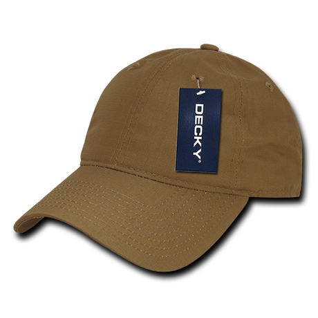 Decky 6 Panel Low Profile Relaxed Ripstop Dad Hat | Decky 239