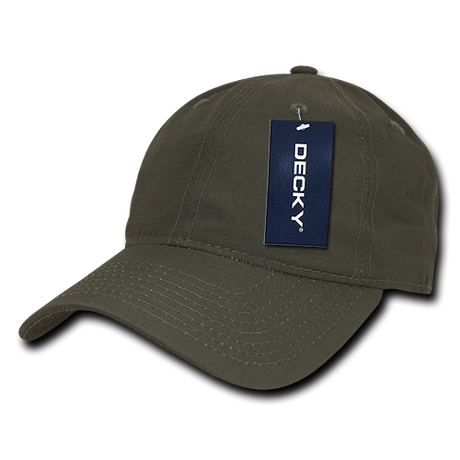 Decky 6 Panel Low Profile Relaxed Ripstop Dad Hat | Decky 239