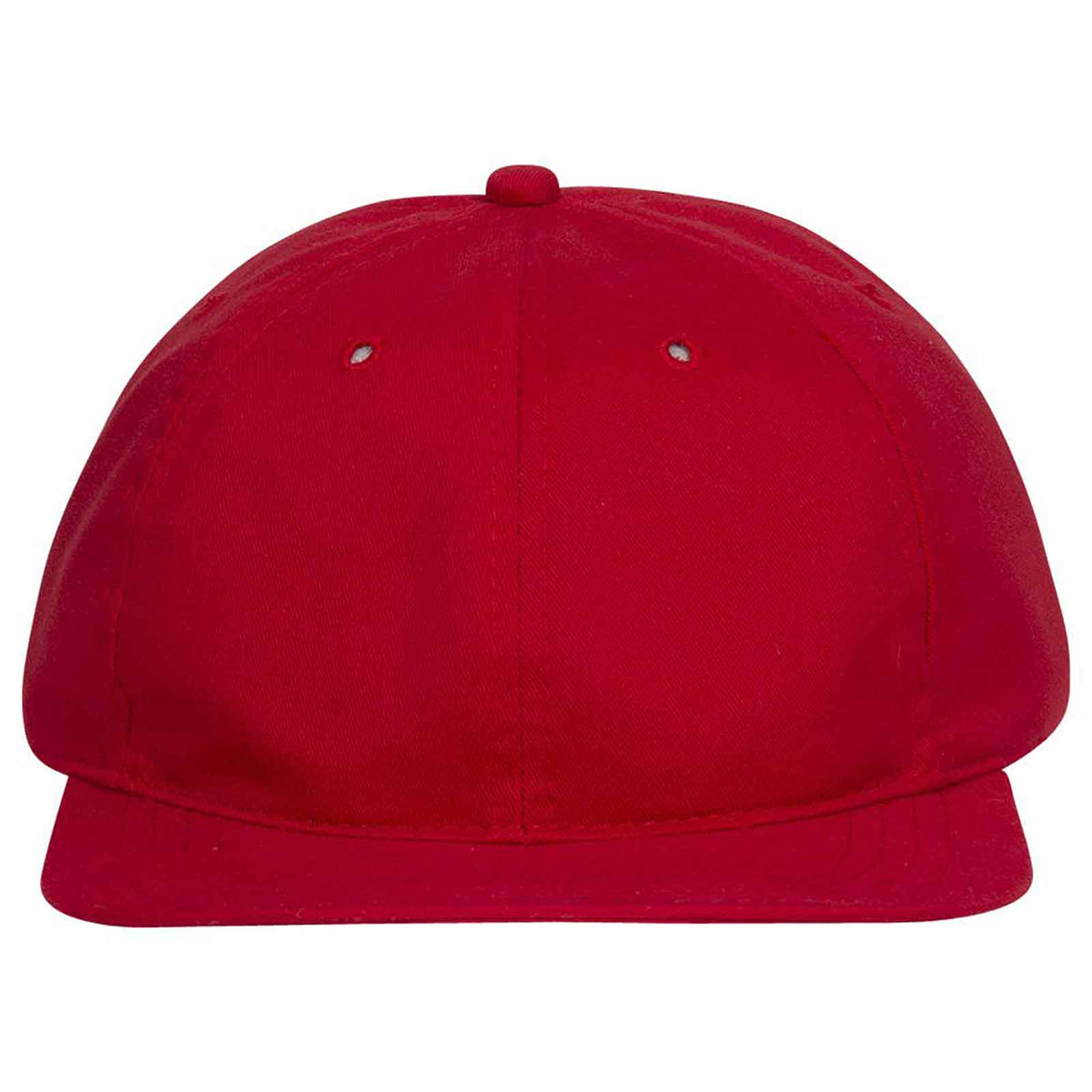 OTTO CAP 6 Panel Low Profile Baseball Cap OTTO 24-032 Otto Cap 002 - Red OSFM - Adult