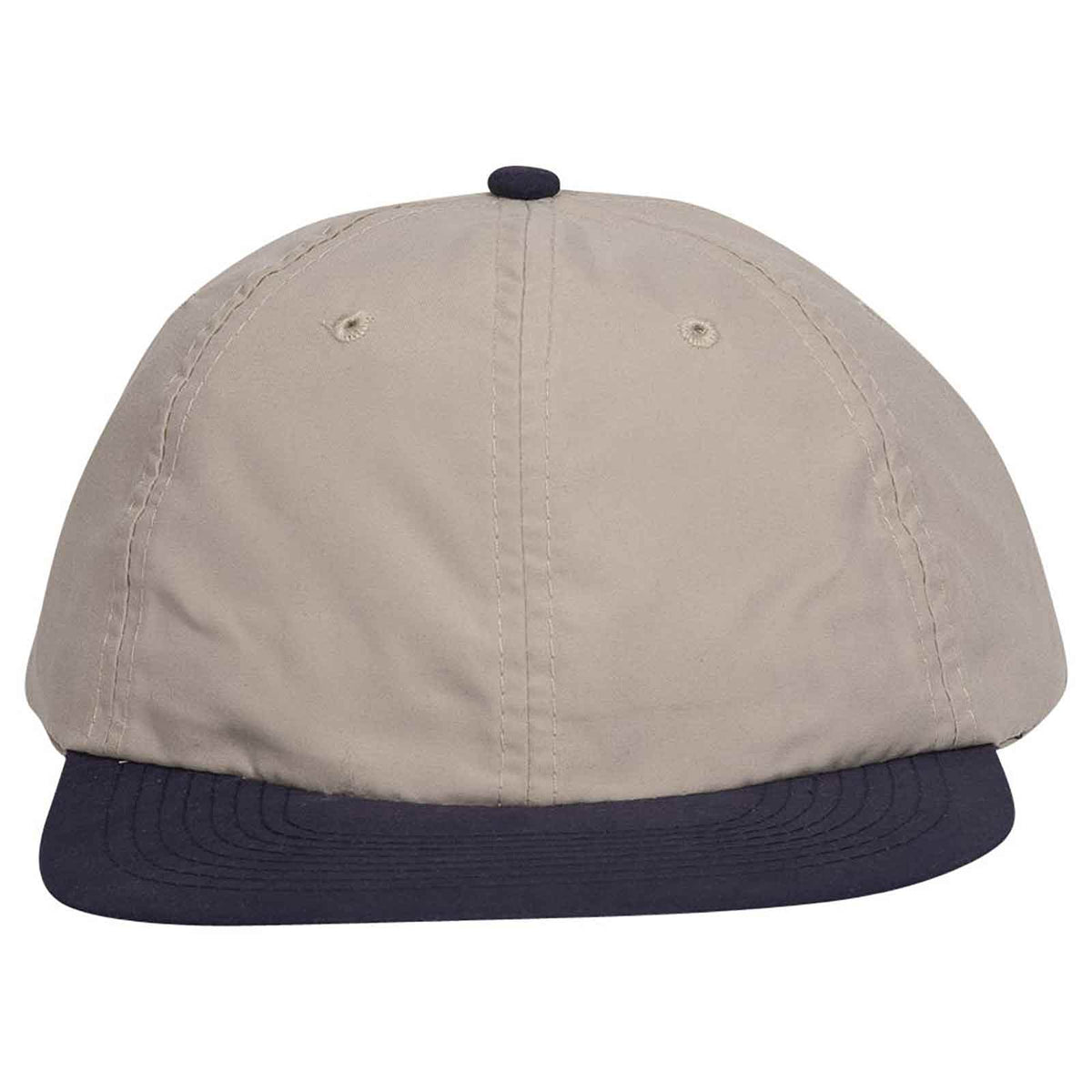 OTTO CAP 6 Panel Low Profile Baseball Cap OTTO 24-106 Otto Cap 0432 - Nvy/Kha OSFM - Adult