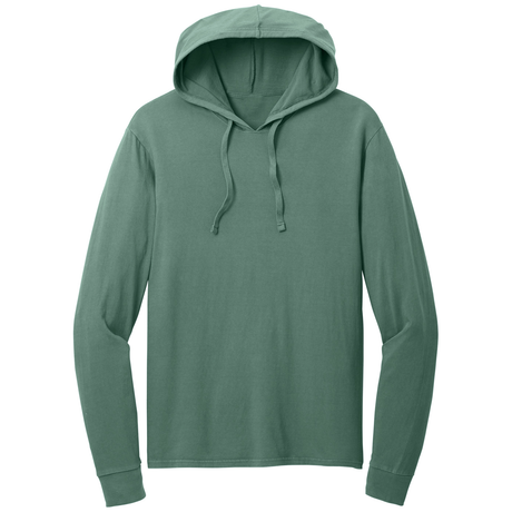 Garment-Dyed Pullover Hooded Tee Joe's USA Small Nordic Green