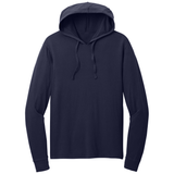 Garment-Dyed Pullover Hooded Tee Joe's USA Small Navy