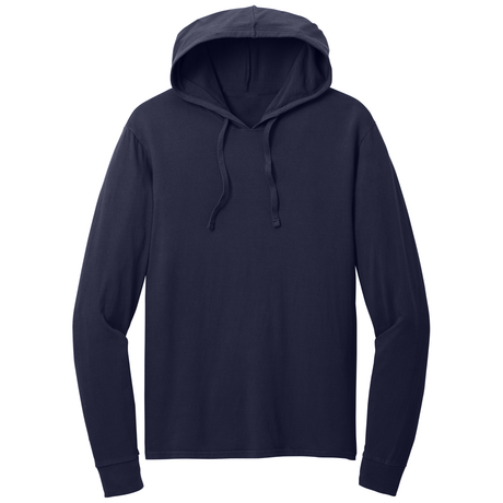 Garment-Dyed Pullover Hooded Tee Joe's USA Small Navy