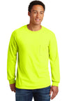 Gildan ®  - Ultra Cotton ®  100% US Cotton Long Sleeve T-Shirt with Pocket.  2410 - Gildan 2410