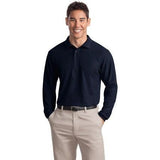 Joe's USA Mens Long Sleeve Silk Touch Polo Joe's USA