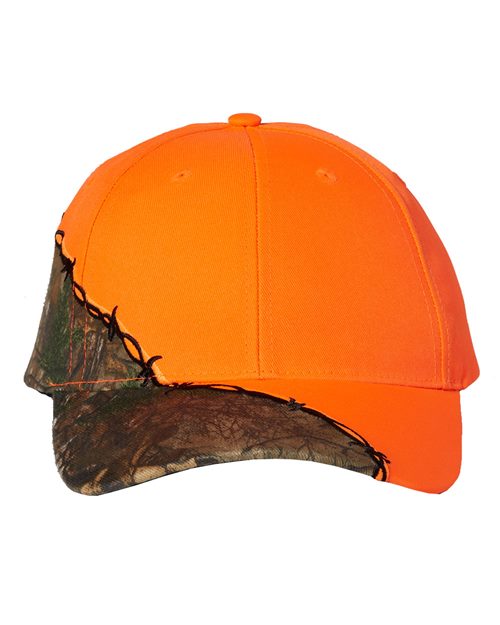 Kati Licensed Camo with Barbed Wire Embroidery Cap - Kati LC4BW