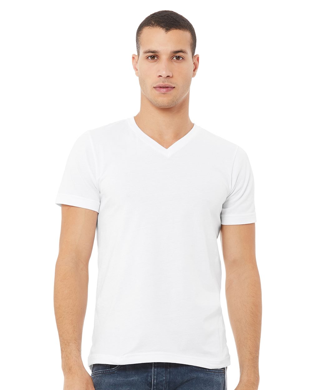 Bella + Canvas 3005 Unisex Jersey V-Neck Tee