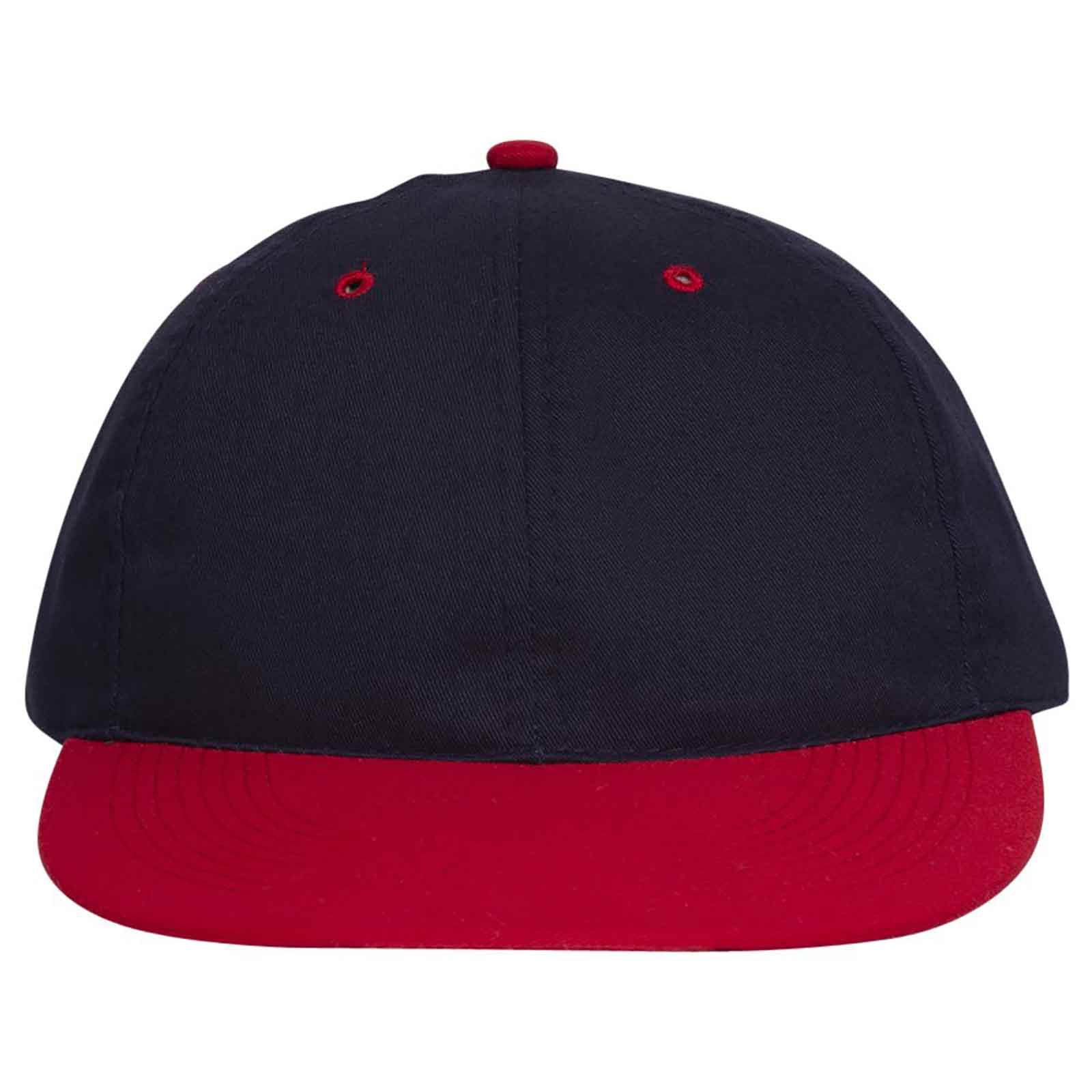 OTTO CAP 6 Panel Low Profile Baseball Cap OTTO 25-023 Otto Cap 0204 - Red/Nvy OSFM - Adult