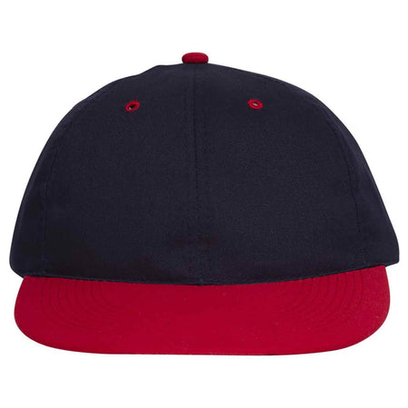 OTTO CAP 6 Panel Low Profile Baseball Cap OTTO 25-023 Otto Cap 0204 - Red/Nvy OSFM - Adult