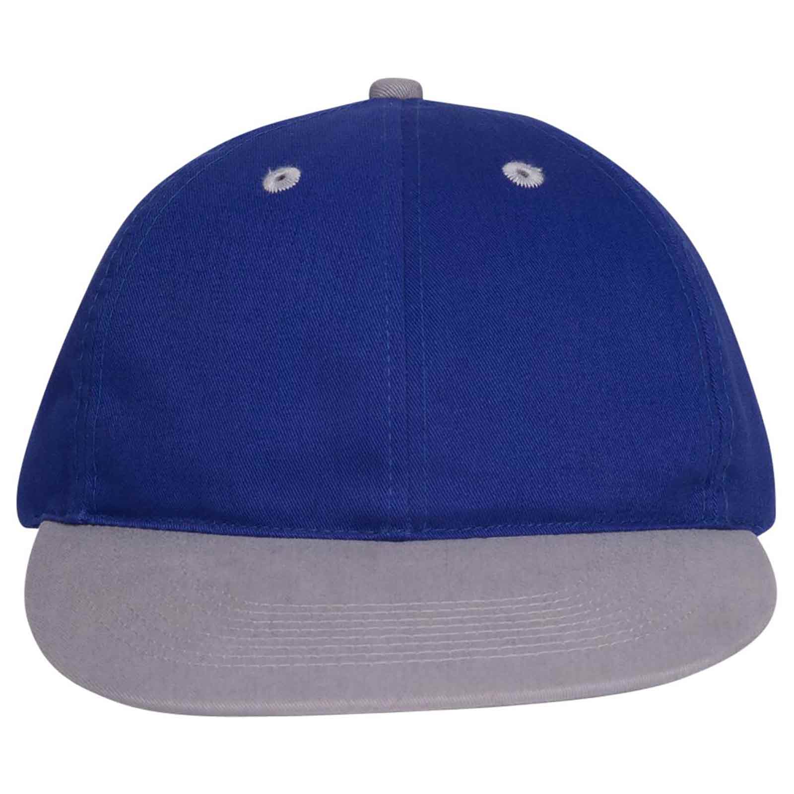 OTTO CAP 6 Panel Low Profile Baseball Cap OTTO 25-023 Otto Cap 1401 - Gry/Ryl OSFM - Adult