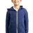 Royal Apparel 25020 Youth Triblend Fleece Zip Hoodie - Tri Denim Navy