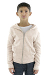 Royal Apparel 25020 Youth Triblend Fleece Zip Hoodie - Tri Oatmeal