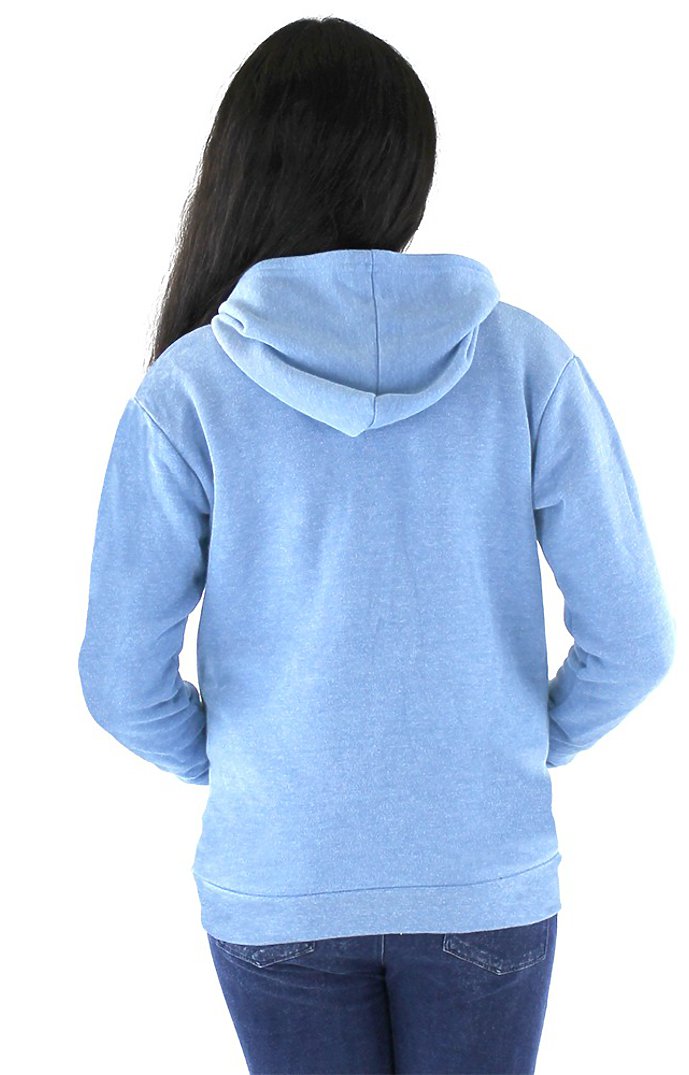 Royal Apparel 25020 Youth Triblend Fleece Zip Hoodie - Tri Pool