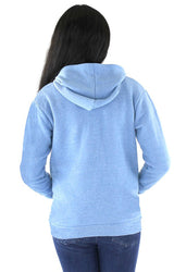 Royal Apparel 25020 Youth Triblend Fleece Zip Hoodie - Tri Pool