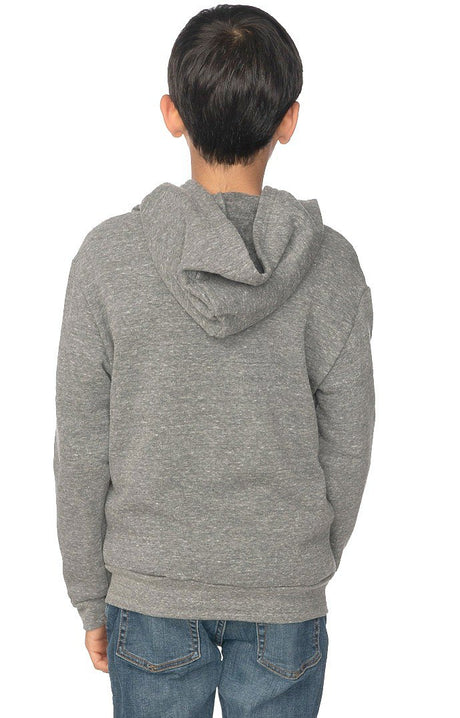 Royal Apparel 25020 Youth Triblend Fleece Zip Hoodie - Tri Vintage Grey