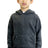 Royal Apparel 25025 Youth Triblend Fleece Pullover Hoodie - Tri Onyx