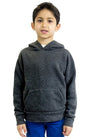 Royal Apparel 25025 Youth Triblend Fleece Pullover Hoodie - Tri Onyx