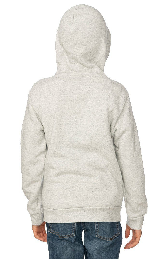 Royal Apparel 25025 Youth Triblend Fleece Pullover Hoodie - Tri Ash