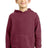 Royal Apparel 25025 Youth Triblend Fleece Pullover Hoodie - Tri Burgundy