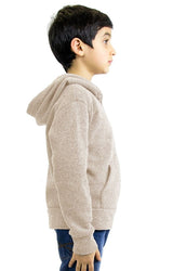 Royal Apparel 25025 Youth Triblend Fleece Pullover Hoodie - Tri Oatmeal