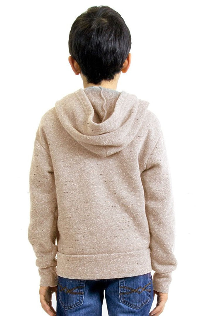 Royal Apparel 25025 Youth Triblend Fleece Pullover Hoodie - Tri Oatmeal
