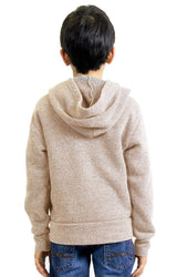 Royal Apparel 25025 Youth Triblend Fleece Pullover Hoodie - Tri Oatmeal