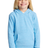 Royal Apparel 25025 Youth Triblend Fleece Pullover Hoodie - Tri Pool