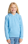 Royal Apparel 25025 Youth Triblend Fleece Pullover Hoodie - Tri Pool