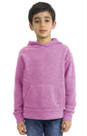 Royal Apparel 25025 Youth Triblend Fleece Pullover Hoodie - Tri Purple