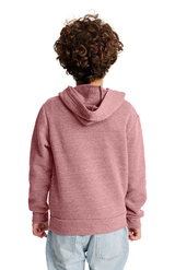 Royal Apparel 25025 Youth Triblend Fleece Pullover Hoodie - Tri Desert Rose