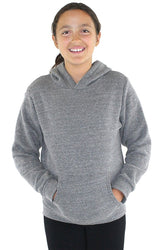 Royal Apparel 25025 Youth Triblend Fleece Pullover Hoodie - Tri Vintage Grey
