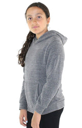 Royal Apparel 25025 Youth Triblend Fleece Pullover Hoodie - Tri Vintage Grey