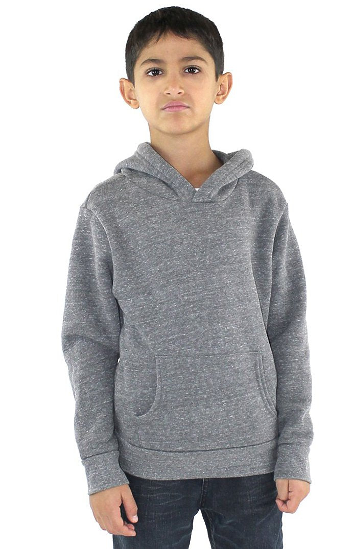 Royal Apparel 25025 Youth Triblend Fleece Pullover Hoodie - Tri Vintage Grey
