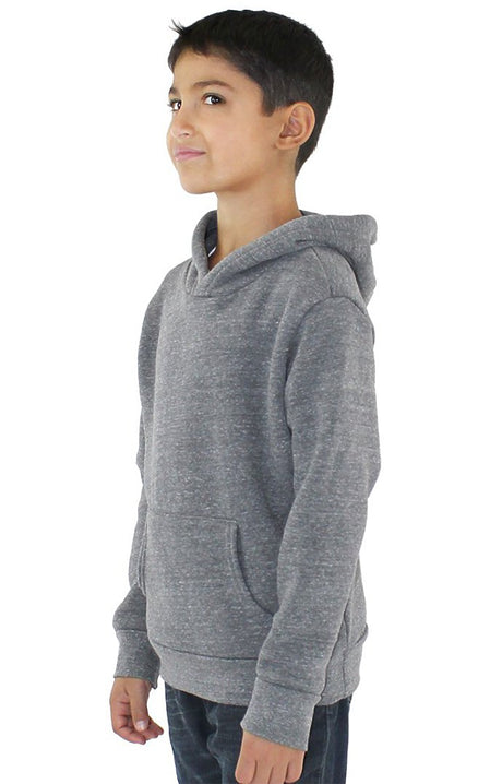 Royal Apparel 25025 Youth Triblend Fleece Pullover Hoodie - Tri Vintage Grey
