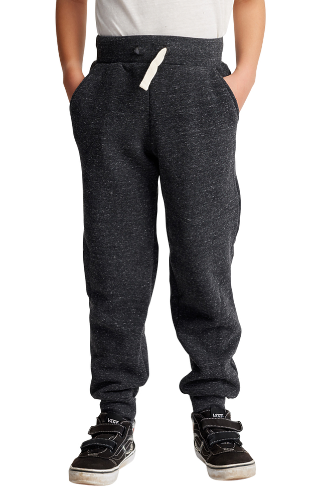 Royal Apparel 25027 Youth Triblend Fleece Jogger Sweatpant - Tri Onyx