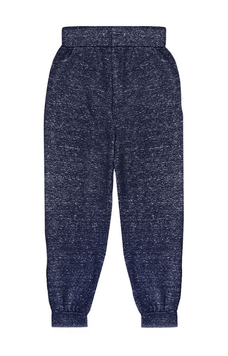 Royal Apparel 25027 Youth Triblend Fleece Jogger Sweatpant - Tri Denim Navy