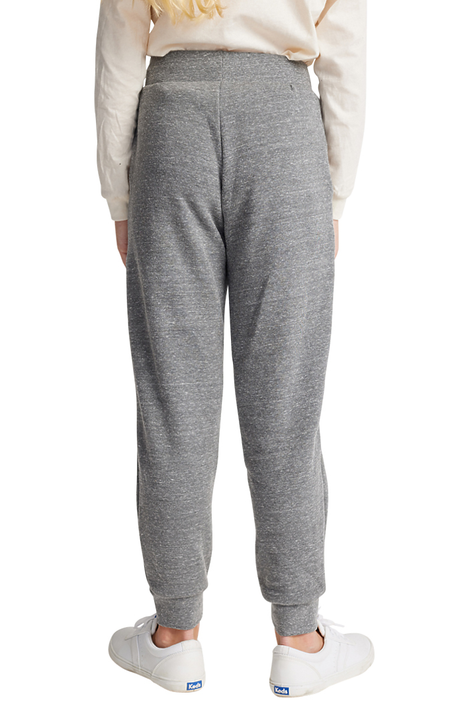 Royal Apparel 25027 Youth Triblend Fleece Jogger Sweatpant - Tri Vintage Grey