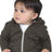 Royal Apparel 25030 Infant Triblend Fleece Zip Hoodie - Tri Onyx