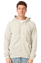 Royal Apparel 25050 Unisex Triblend Fleece Zip Hoodie - Tri Ash