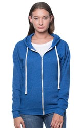 Royal Apparel 25050 Unisex Triblend Fleece Zip Hoodie - Tri Deep Royal