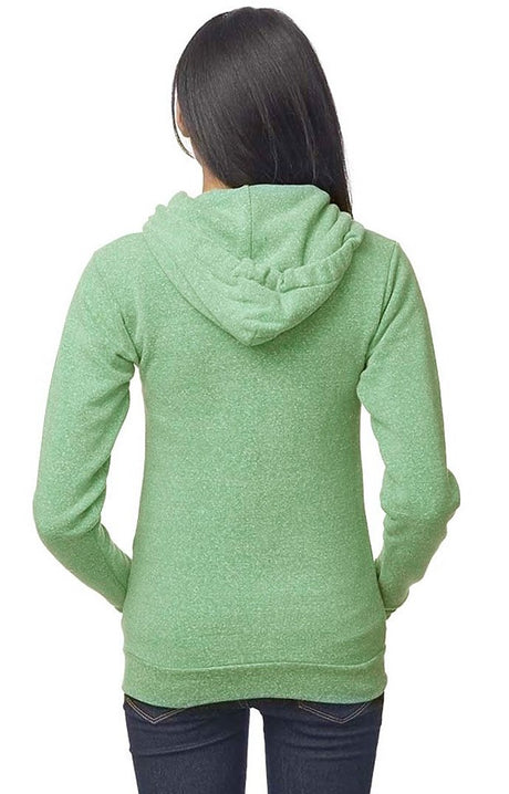 Royal Apparel 25050 Unisex Triblend Fleece Zip Hoodie - Tri Kelly