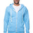 Royal Apparel 25050 Unisex Triblend Fleece Zip Hoodie - Tri Pool