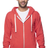 Royal Apparel 25050 Unisex Triblend Fleece Zip Hoodie - Tri Red