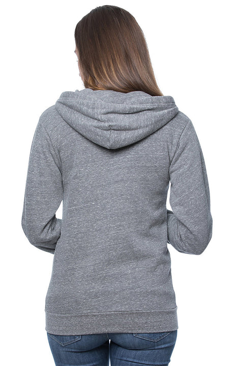 Royal Apparel 25050 Unisex Triblend Fleece Zip Hoodie - Tri Vintage Grey