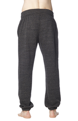 Royal Apparel 25054 Unisex Triblend Fleece Lounge Sweatpant - Tri Onyx
