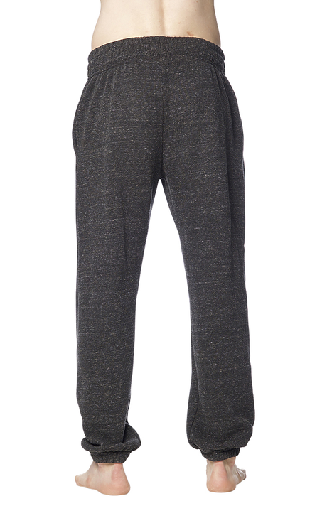 Royal Apparel 25054 Unisex Triblend Fleece Lounge Sweatpant - Tri Onyx