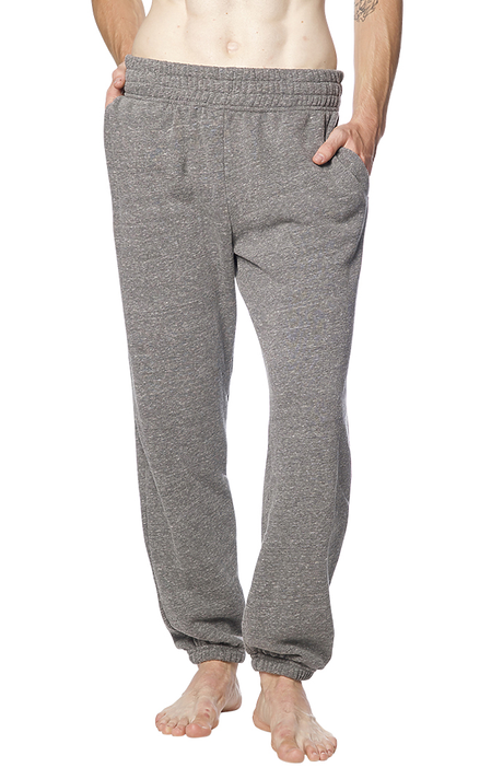 Royal Apparel 25054 Unisex Triblend Fleece Lounge Sweatpant - Tri Vintage Grey