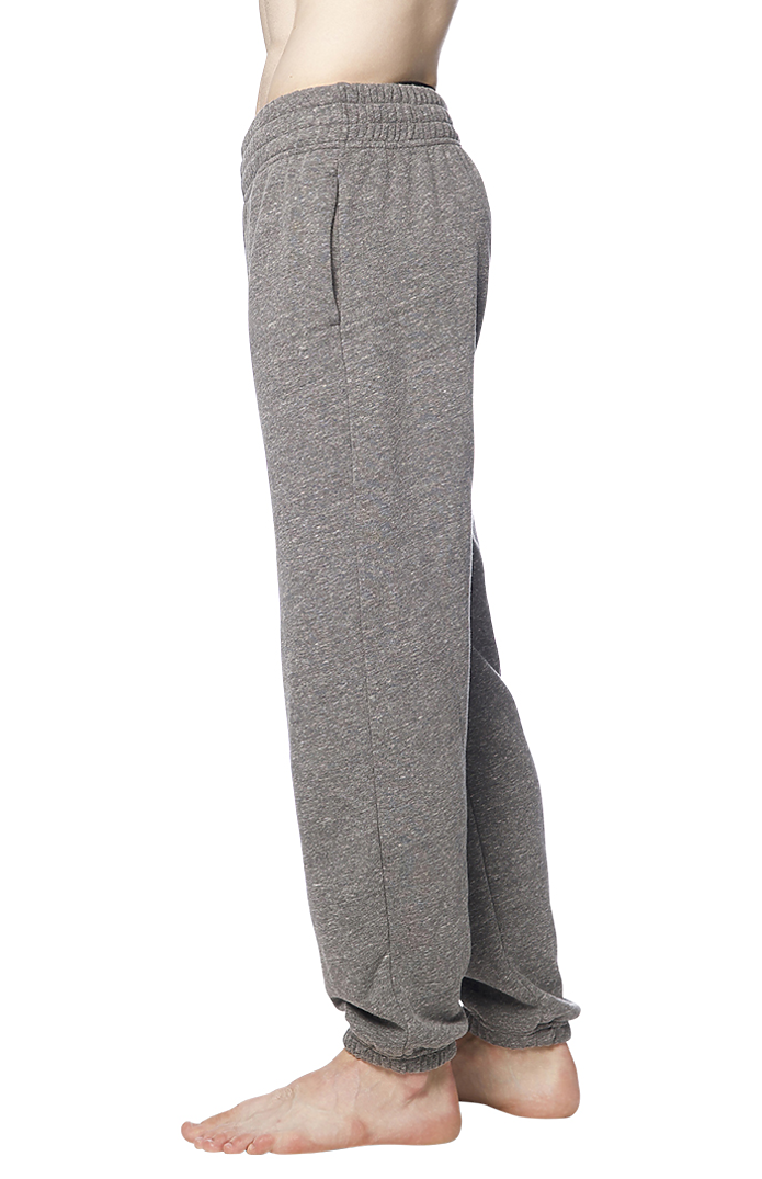 Royal Apparel 25054 Unisex Triblend Fleece Lounge Sweatpant - Tri Vintage Grey