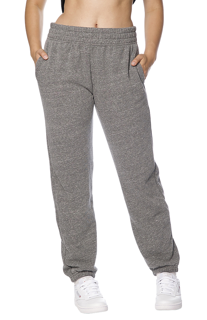Royal Apparel 25054 Unisex Triblend Fleece Lounge Sweatpant - Tri Vintage Grey